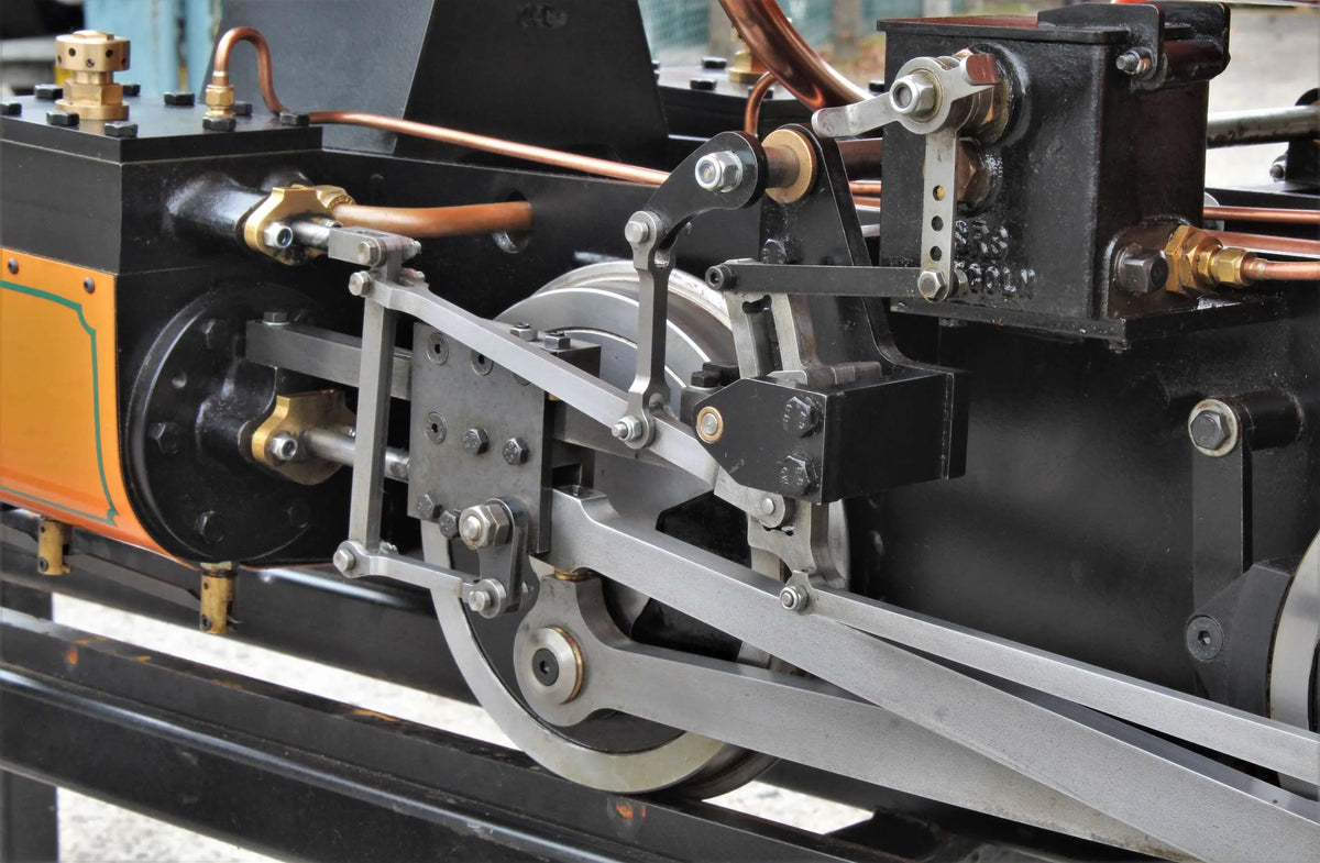 7 1/4 inch gauge "Stafford" 0-4-0ST, works number 1421 with road trailer