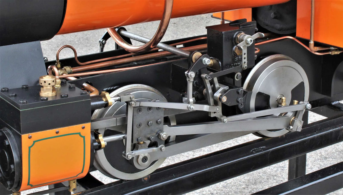 7 1/4 inch gauge "Stafford" 0-4-0ST, works number 1421 with road trailer