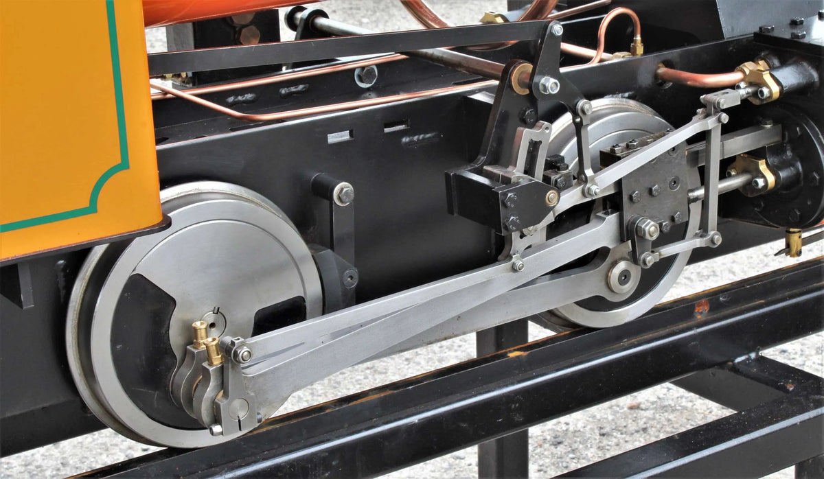 7 1/4 inch gauge "Stafford" 0-4-0ST, works number 1421 with road trailer