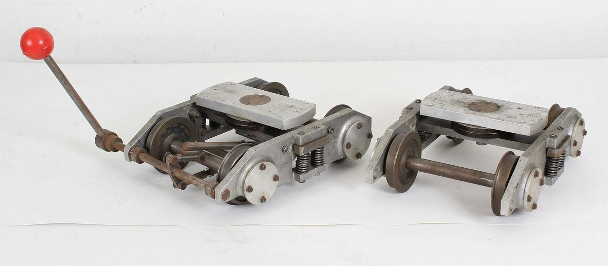 Pair 5 inch gauge bogies