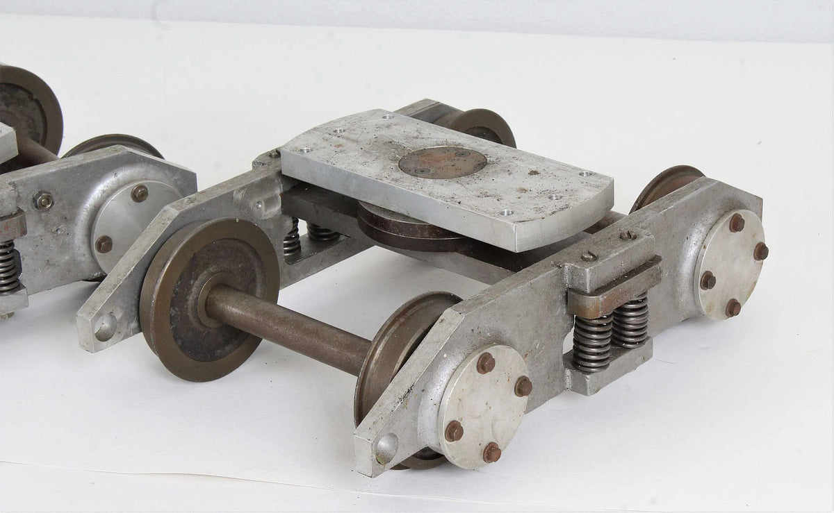 Pair 5 inch gauge bogies
