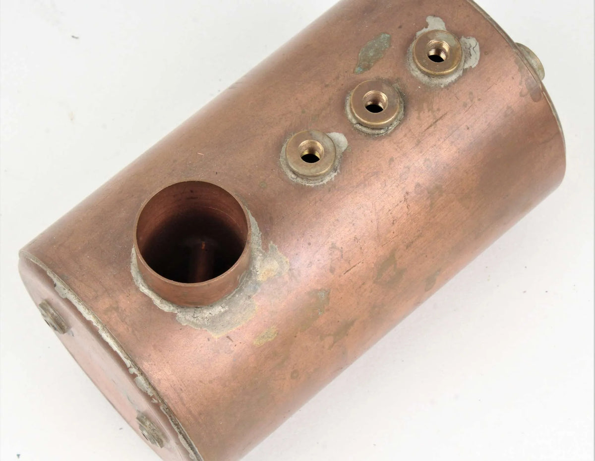 Small cross tube horizontal boiler