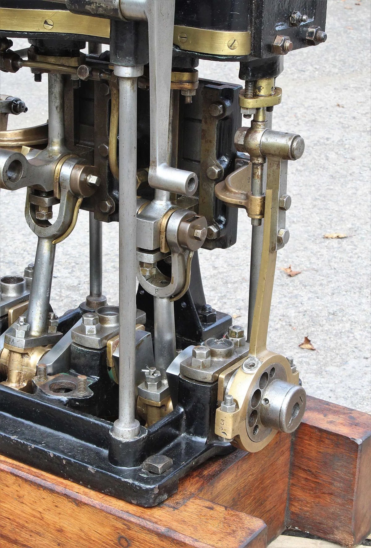 F.T.Harker compound launch engine