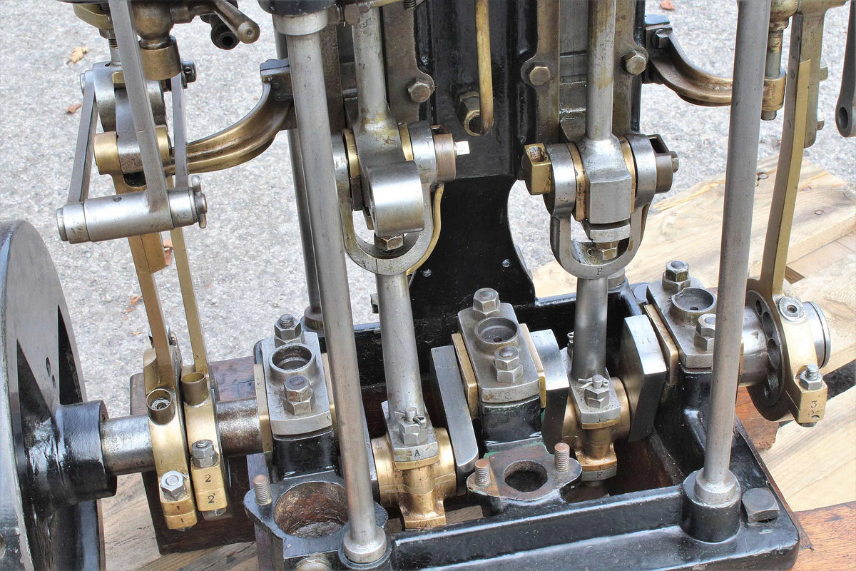 F.T.Harker compound launch engine
