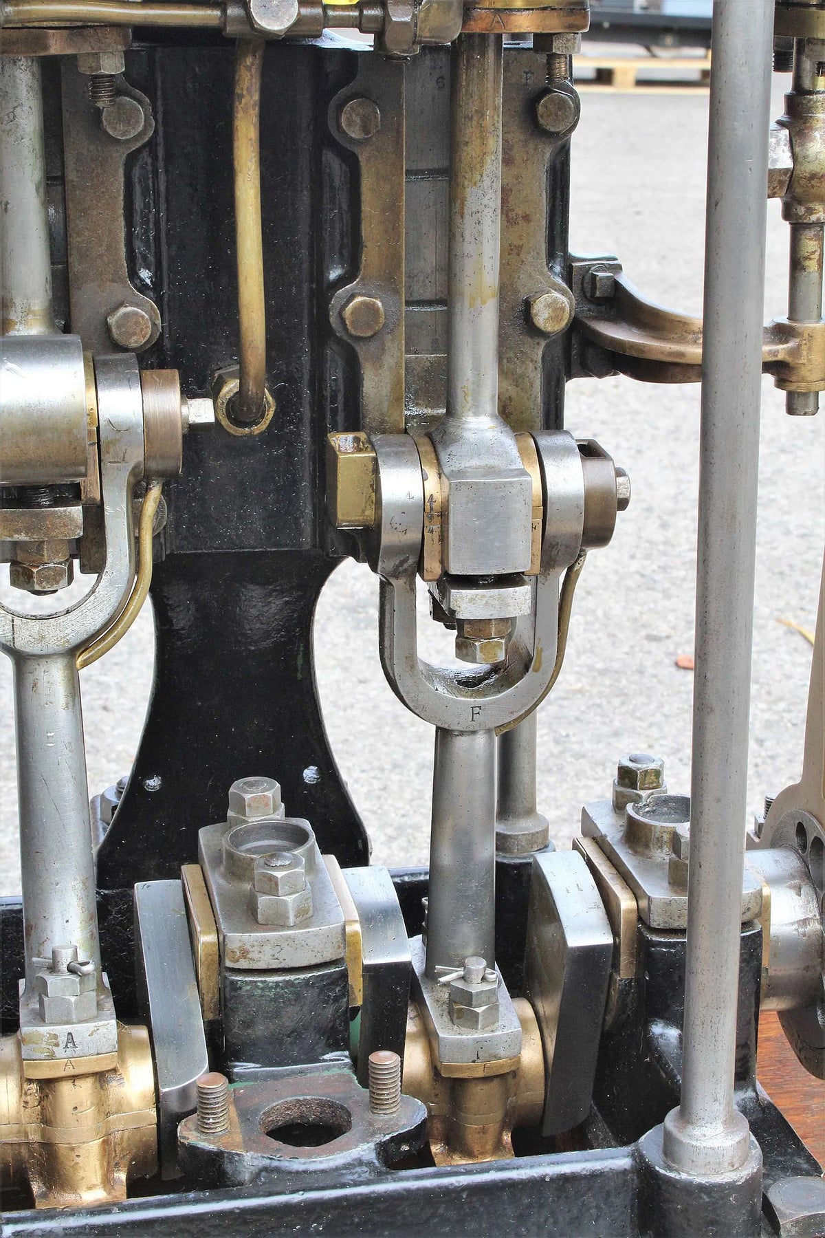 F.T.Harker compound launch engine