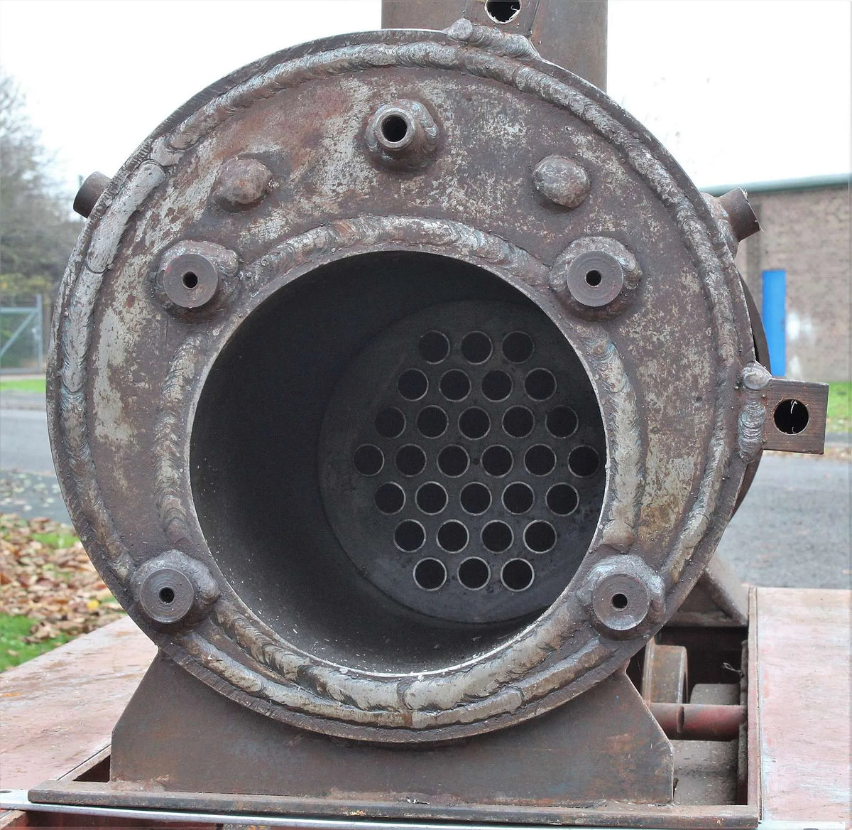 Large 7 1/4 inch narrow gauge chassis with marine boiler