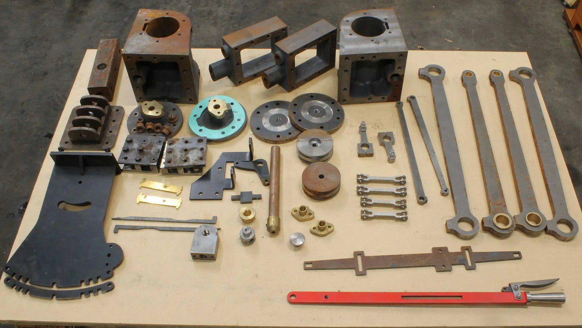 Large 7 1/4 inch narrow gauge chassis with marine boiler