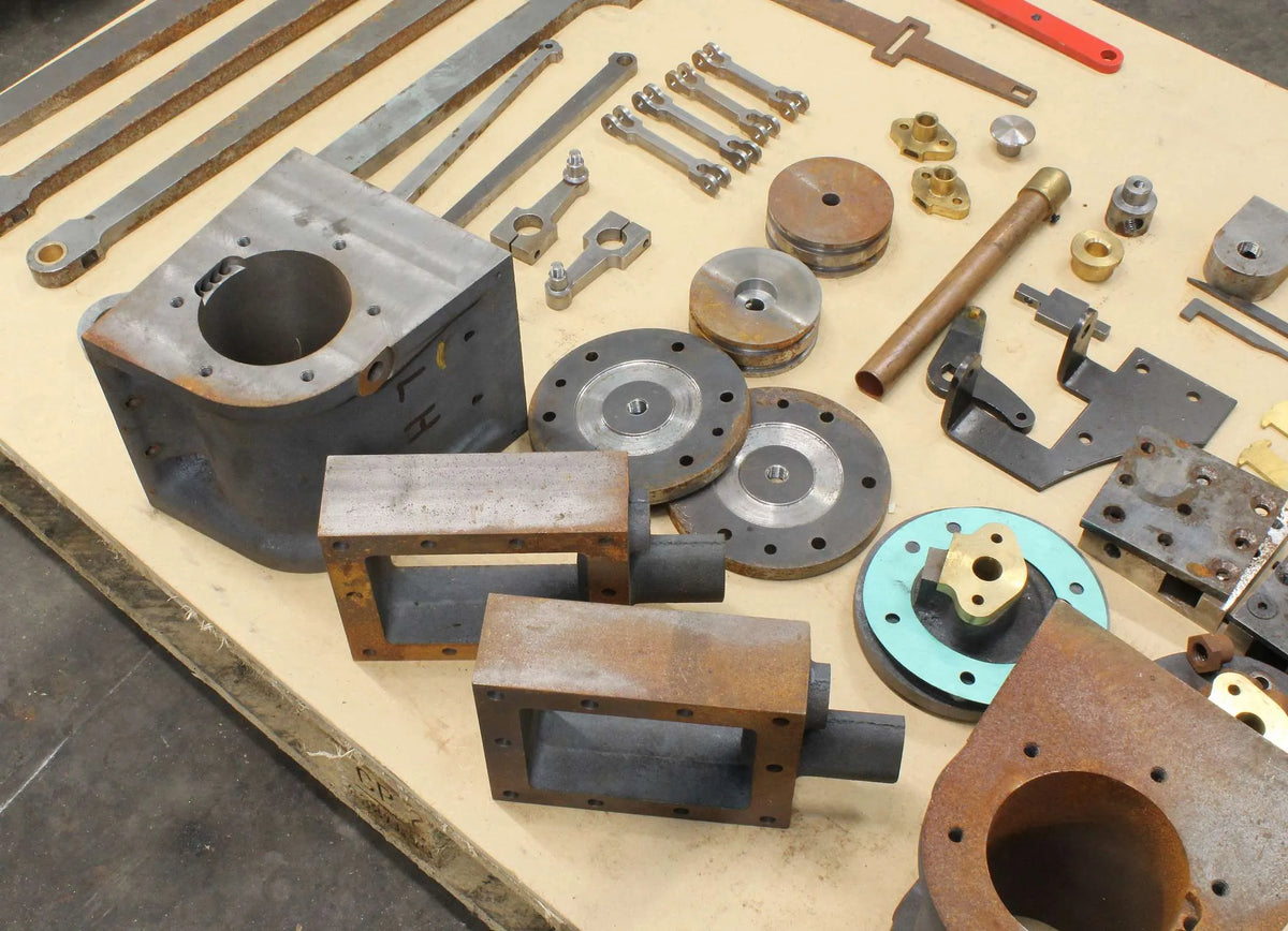 Large 7 1/4 inch narrow gauge chassis with marine boiler