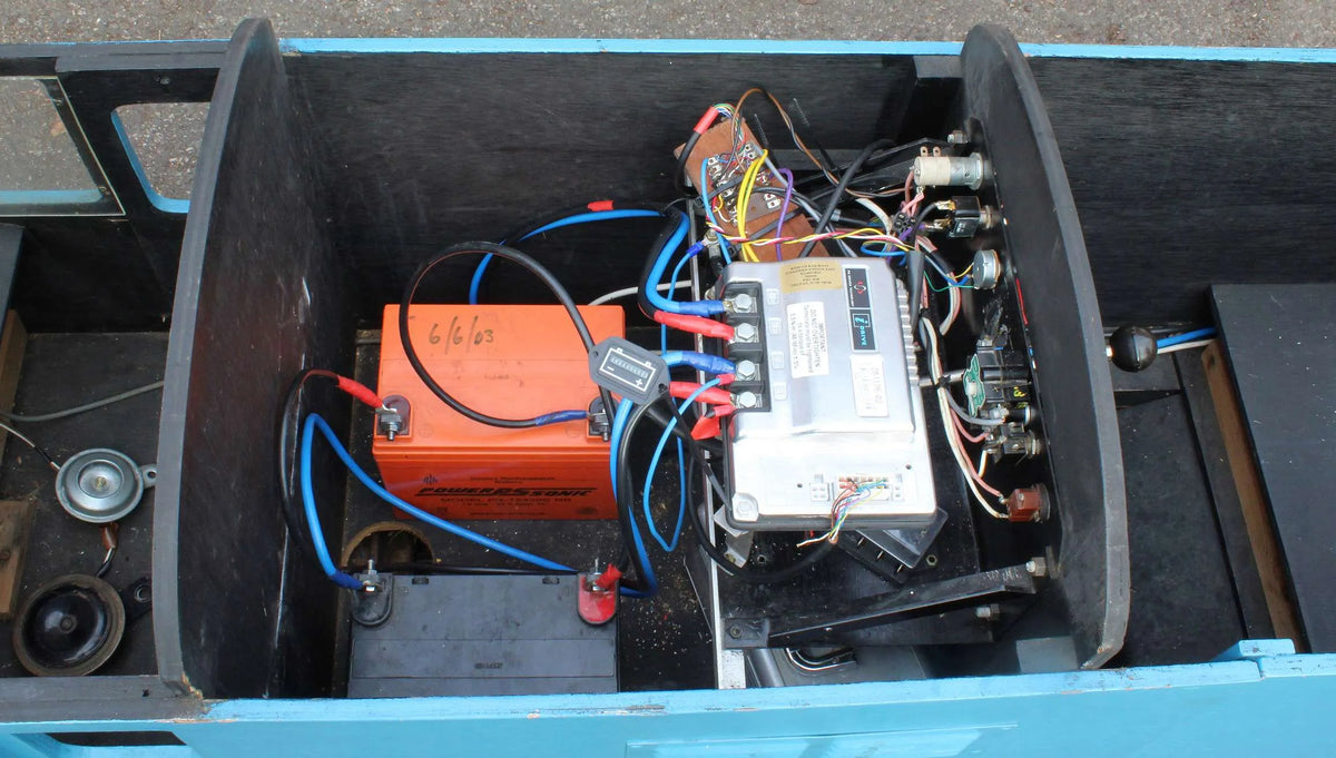 7 1/4 inch gauge sit-in battery electric
