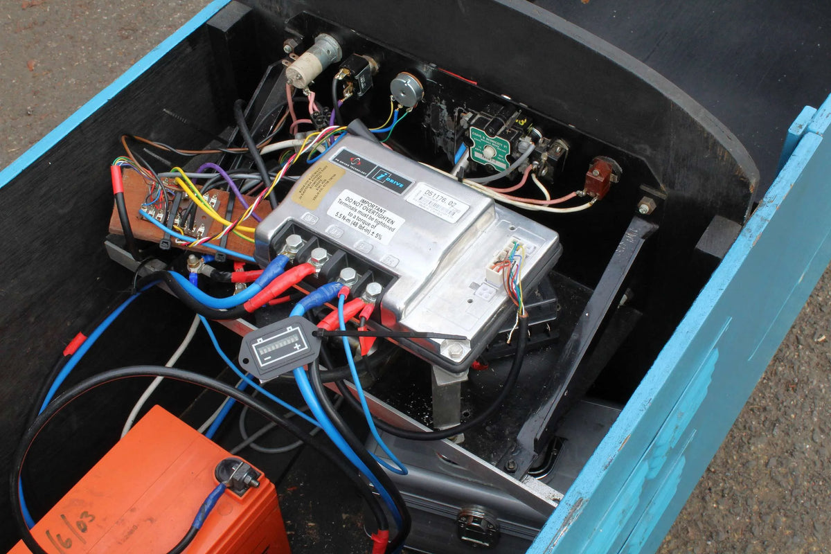 7 1/4 inch gauge sit-in battery electric