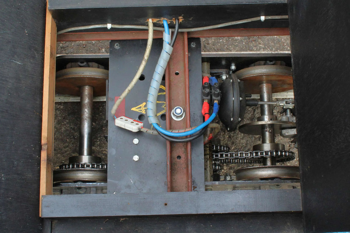 7 1/4 inch gauge sit-in battery electric