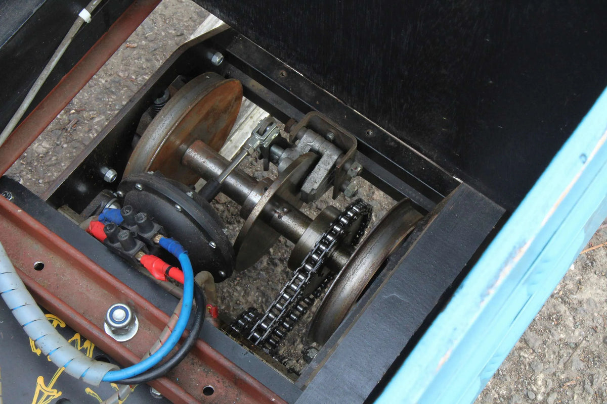 7 1/4 inch gauge sit-in battery electric