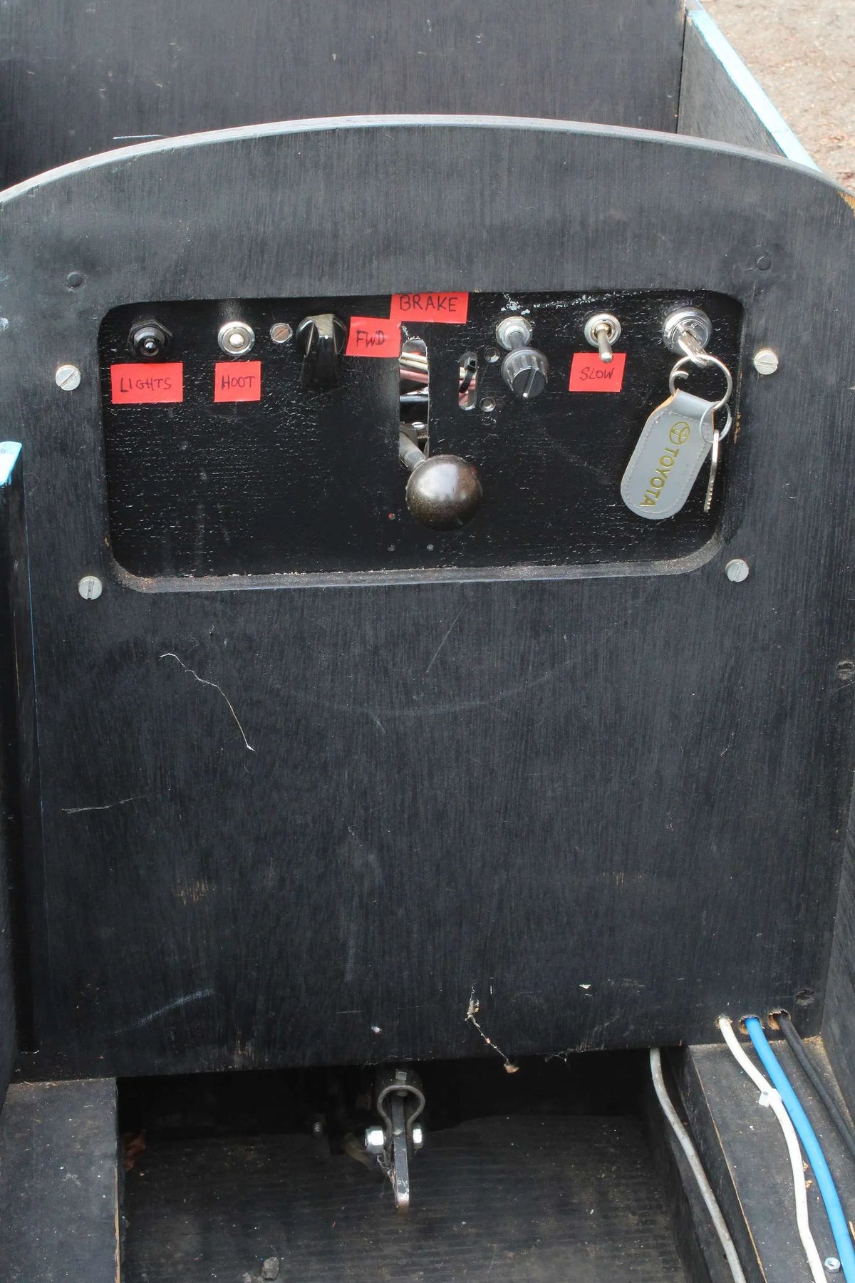 7 1/4 inch gauge sit-in battery electric