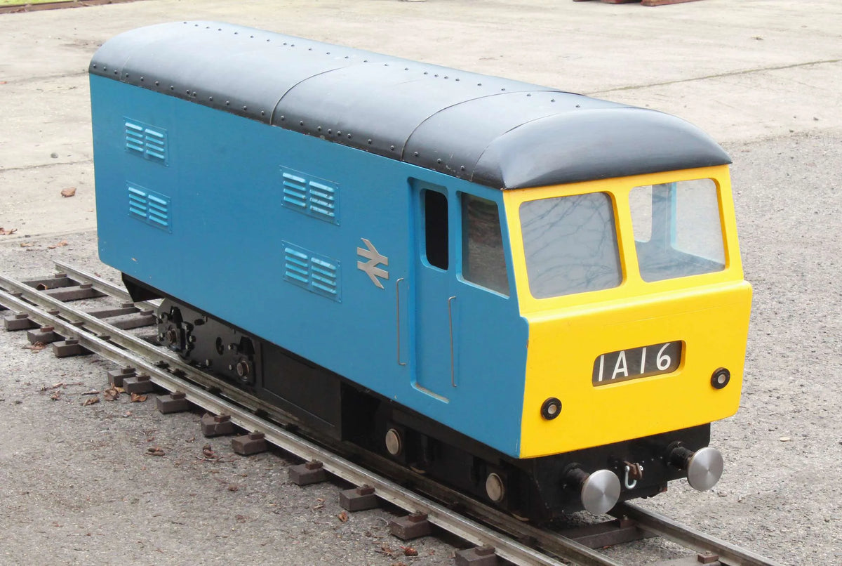7 1/4 inch gauge sit-in battery electric