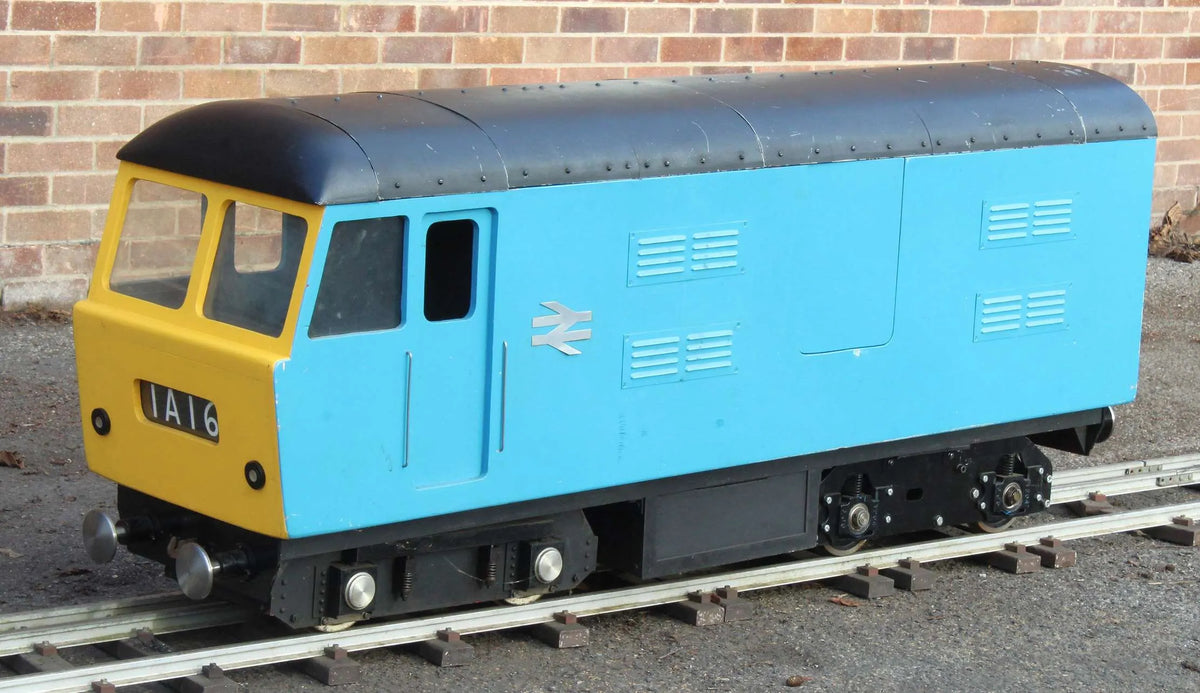 7 1/4 inch gauge sit-in battery electric
