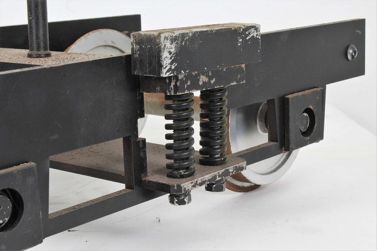 Pair 7 1/4 inch gauge unbraked bogies