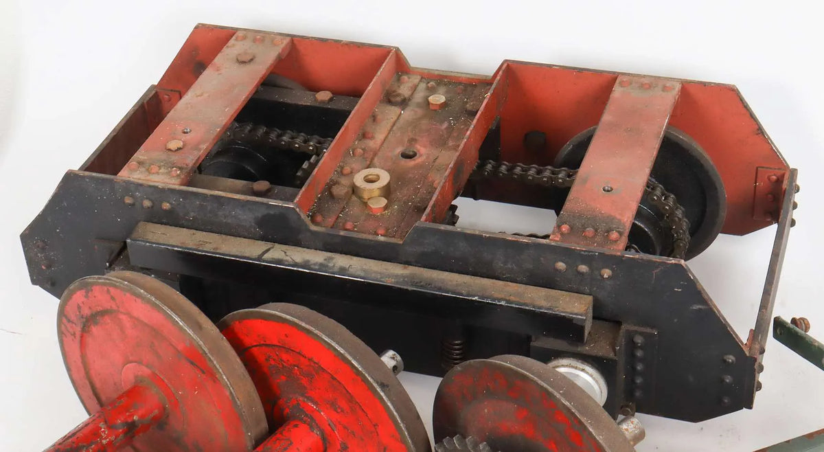 Eaton transmission with 7 1/4 inch gauge bogie & wheelsets