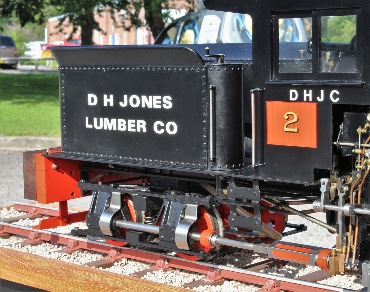 5 inch gauge Shay 0-4-0 + 0-4-0