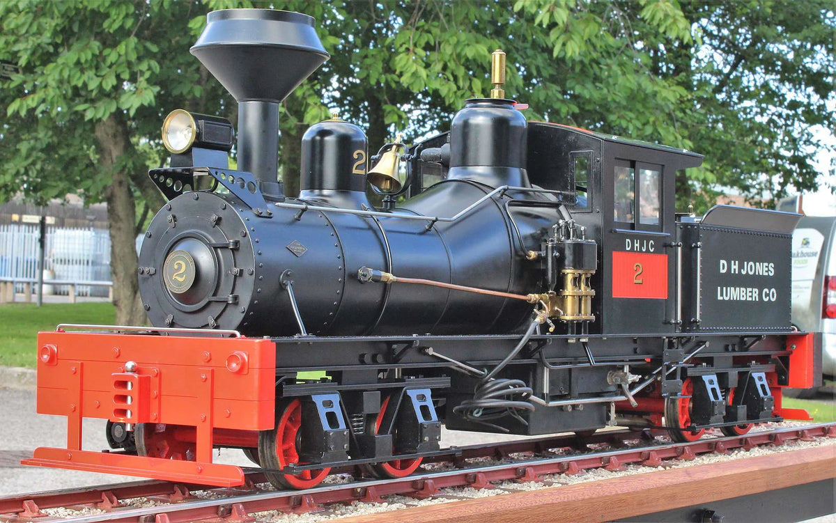 5 inch gauge Shay 0-4-0 + 0-4-0
