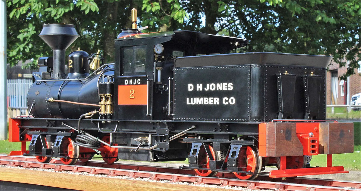 5 inch gauge Shay 0-4-0 + 0-4-0