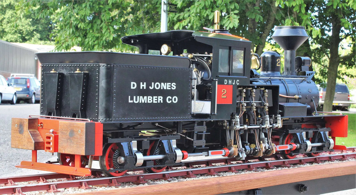5 inch gauge Shay 0-4-0 + 0-4-0