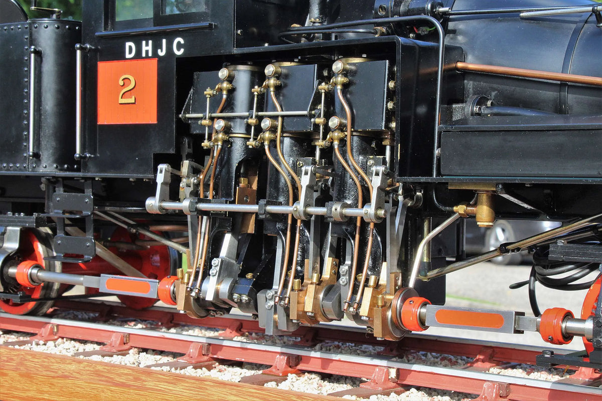 5 inch gauge Shay 0-4-0 + 0-4-0