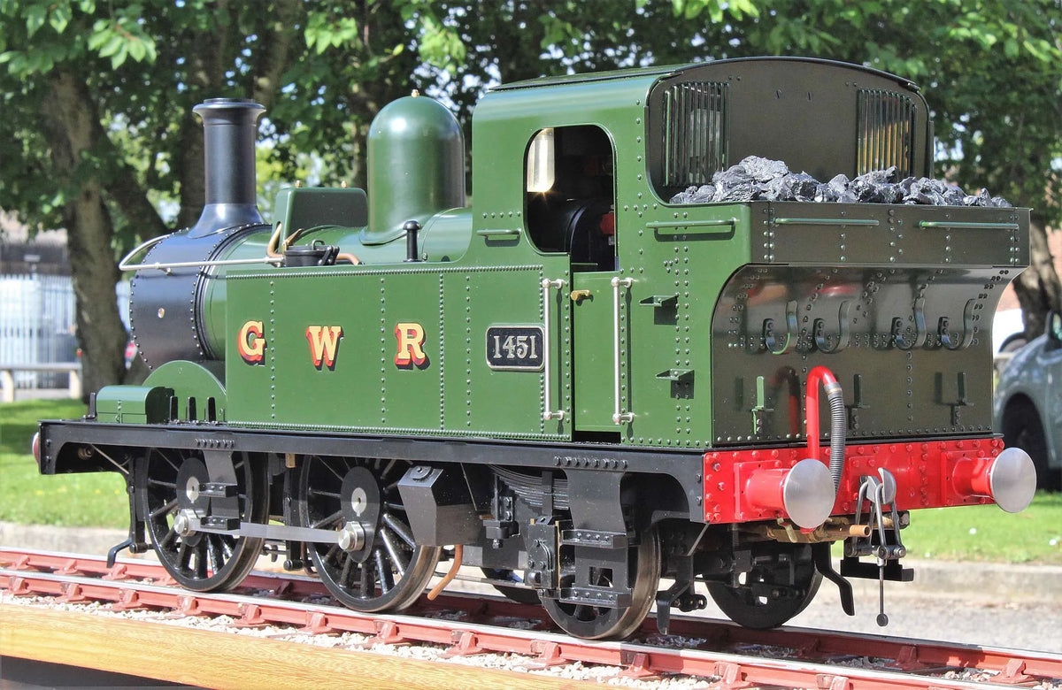 5 inch gauge GWR 14XX 0-4-2T