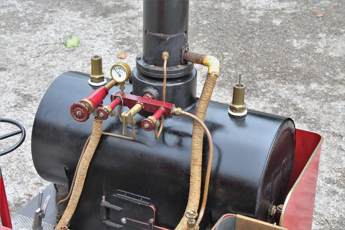 3 inch scale Suffolk dredging tractor