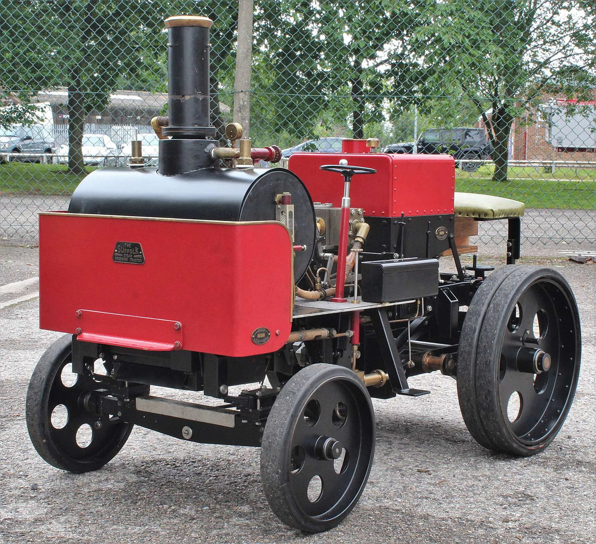 3 inch scale Suffolk dredging tractor