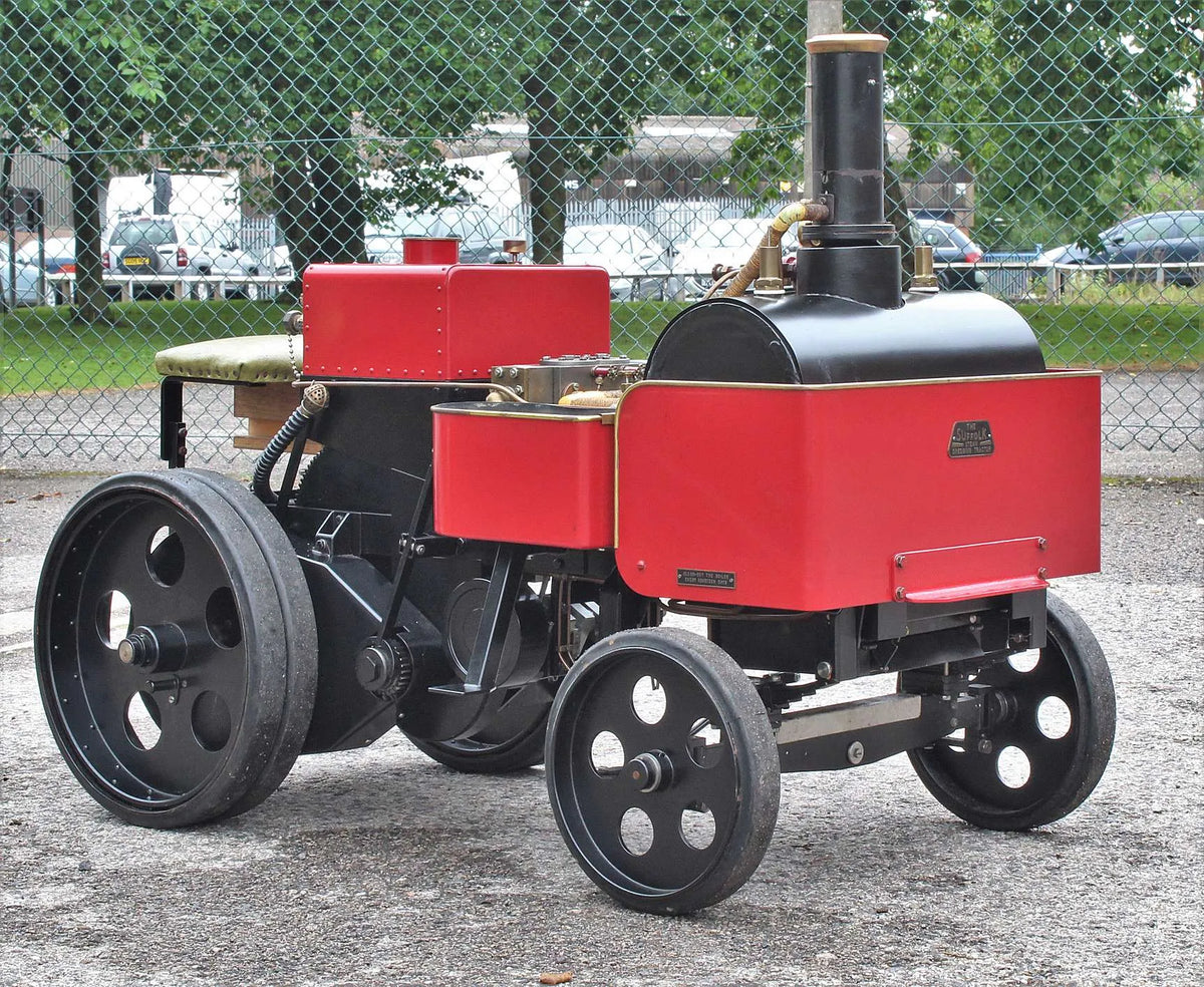 3 inch scale Suffolk dredging tractor