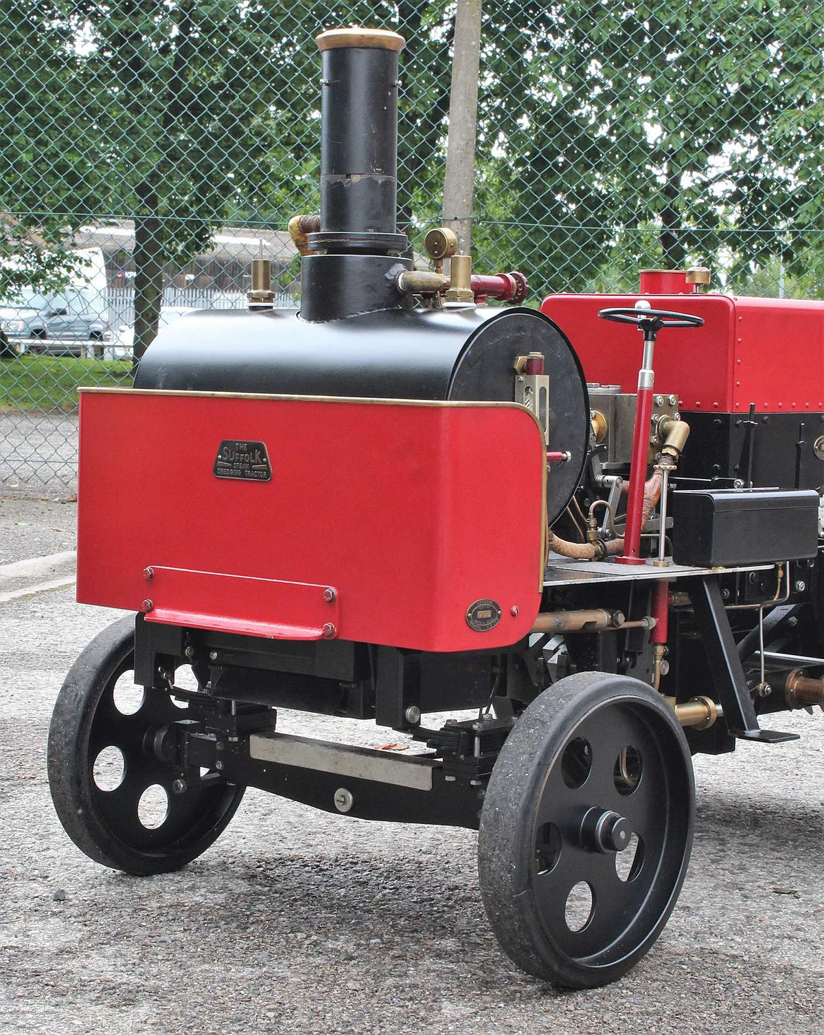 3 inch scale Suffolk dredging tractor