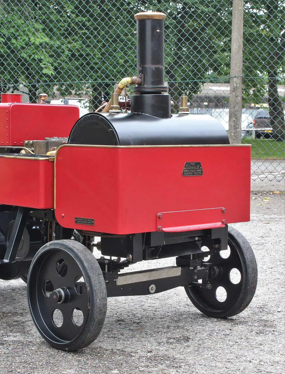 3 inch scale Suffolk dredging tractor