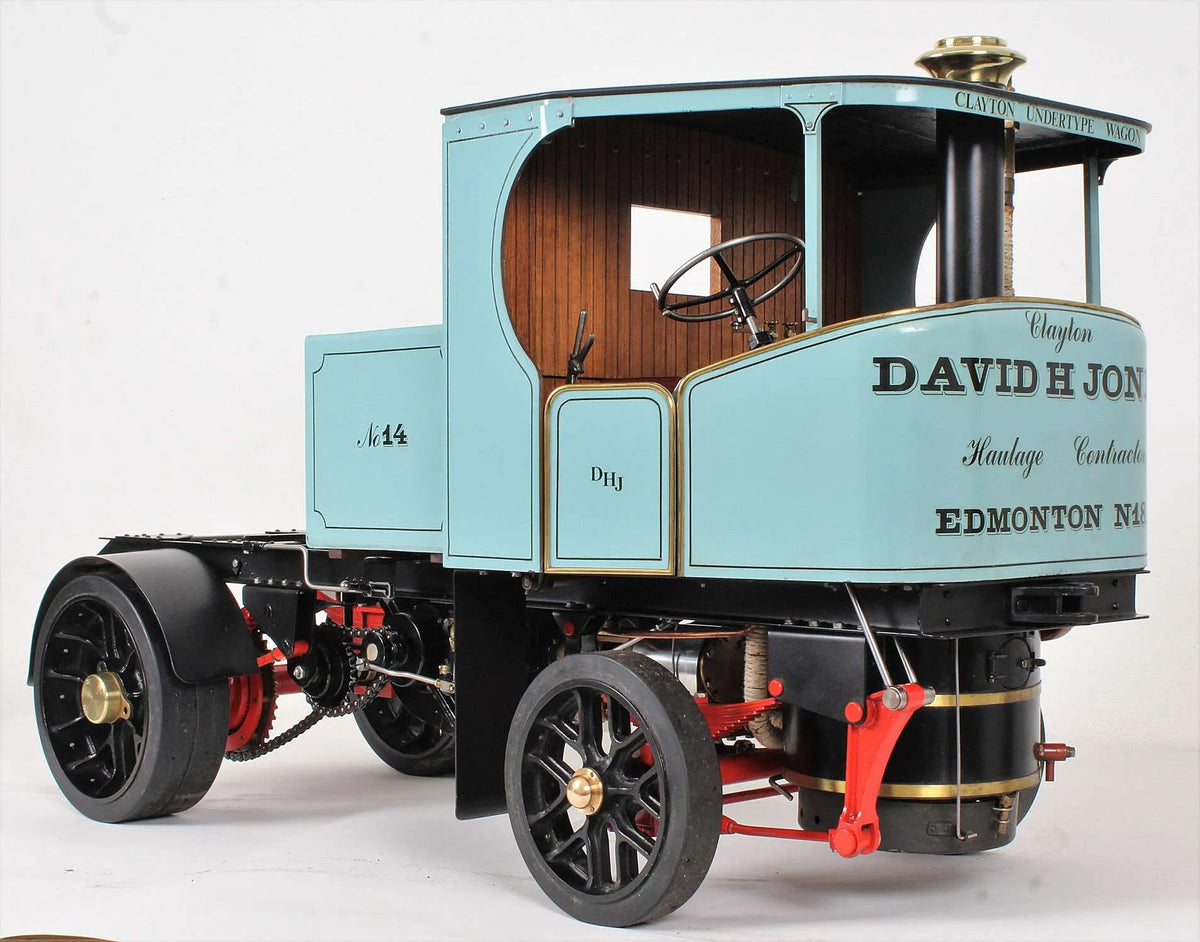 2 inch scale Clayton steam wagon