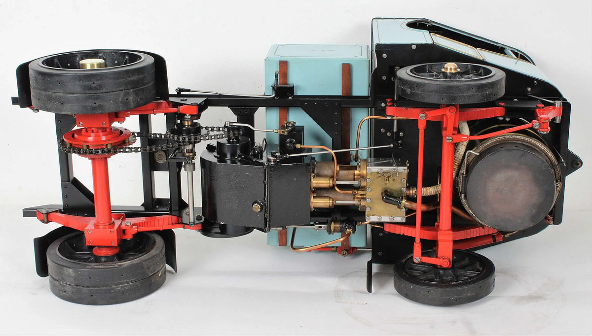 2 inch scale Clayton steam wagon