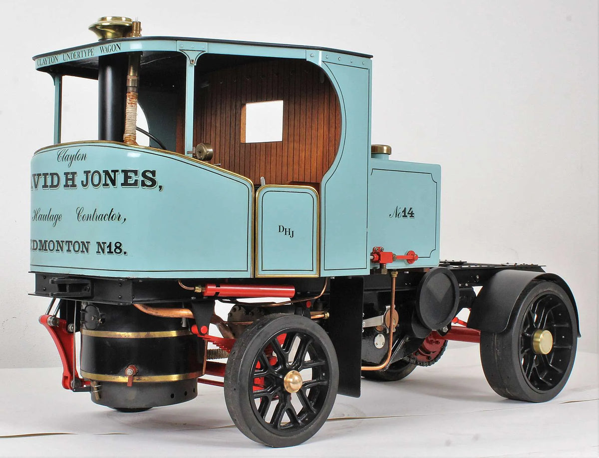 2 inch scale Clayton steam wagon