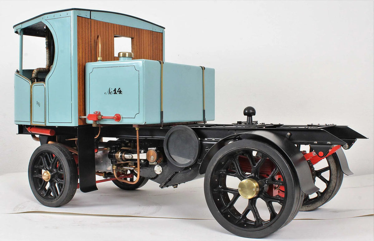 2 inch scale Clayton steam wagon