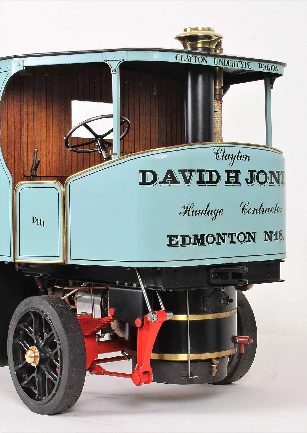 2 inch scale Clayton steam wagon