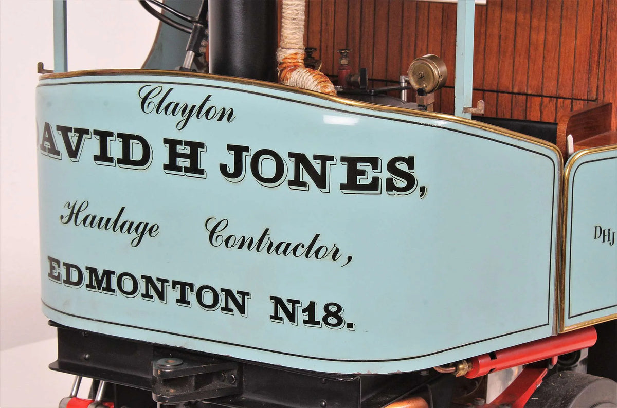 2 inch scale Clayton steam wagon