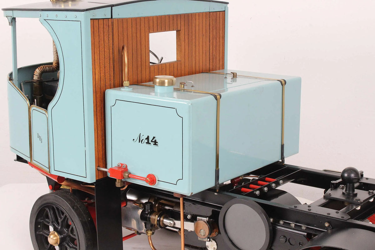 2 inch scale Clayton steam wagon