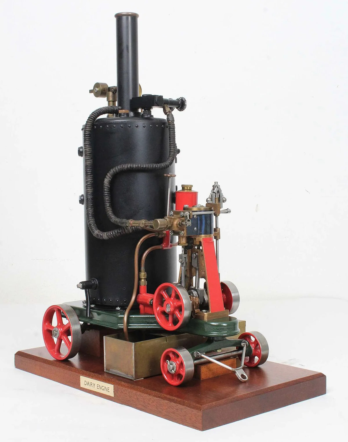 Dairy engine with boiler