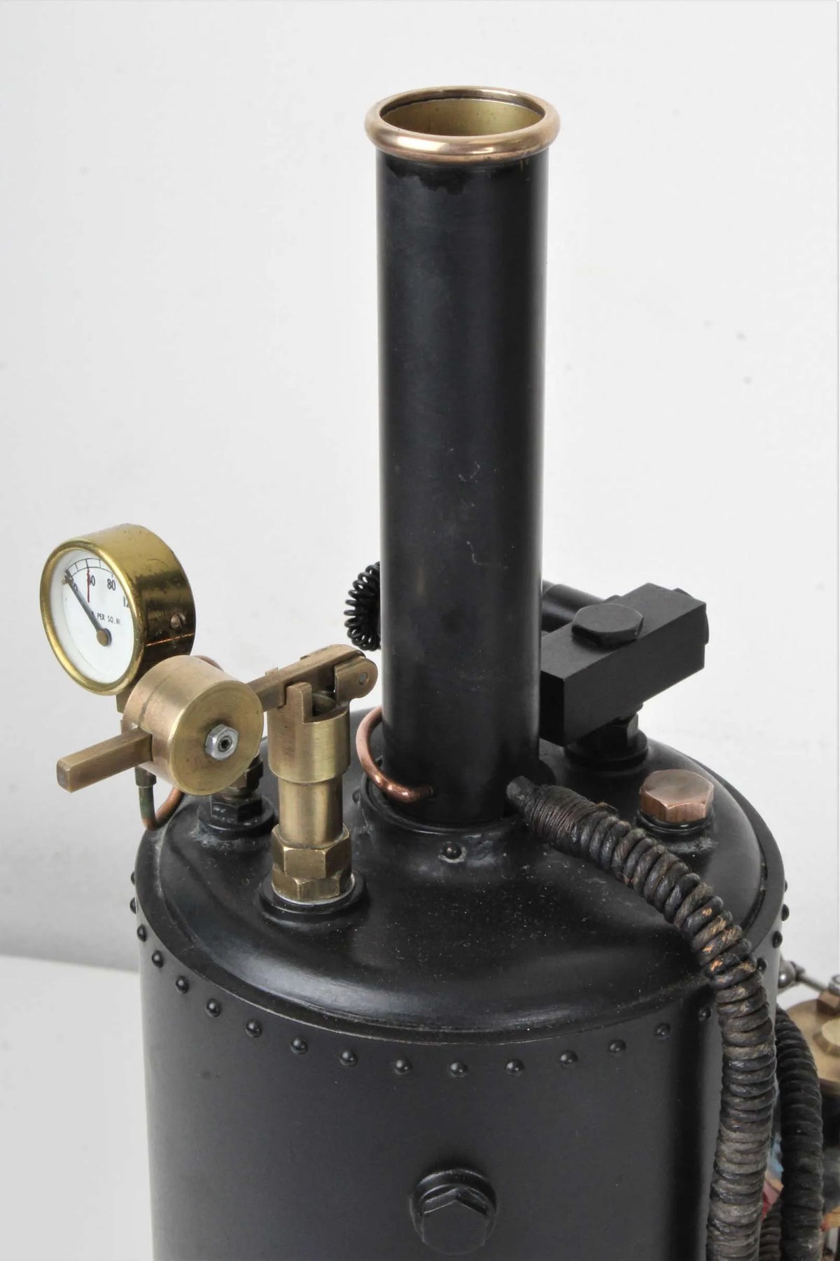 Dairy engine with boiler