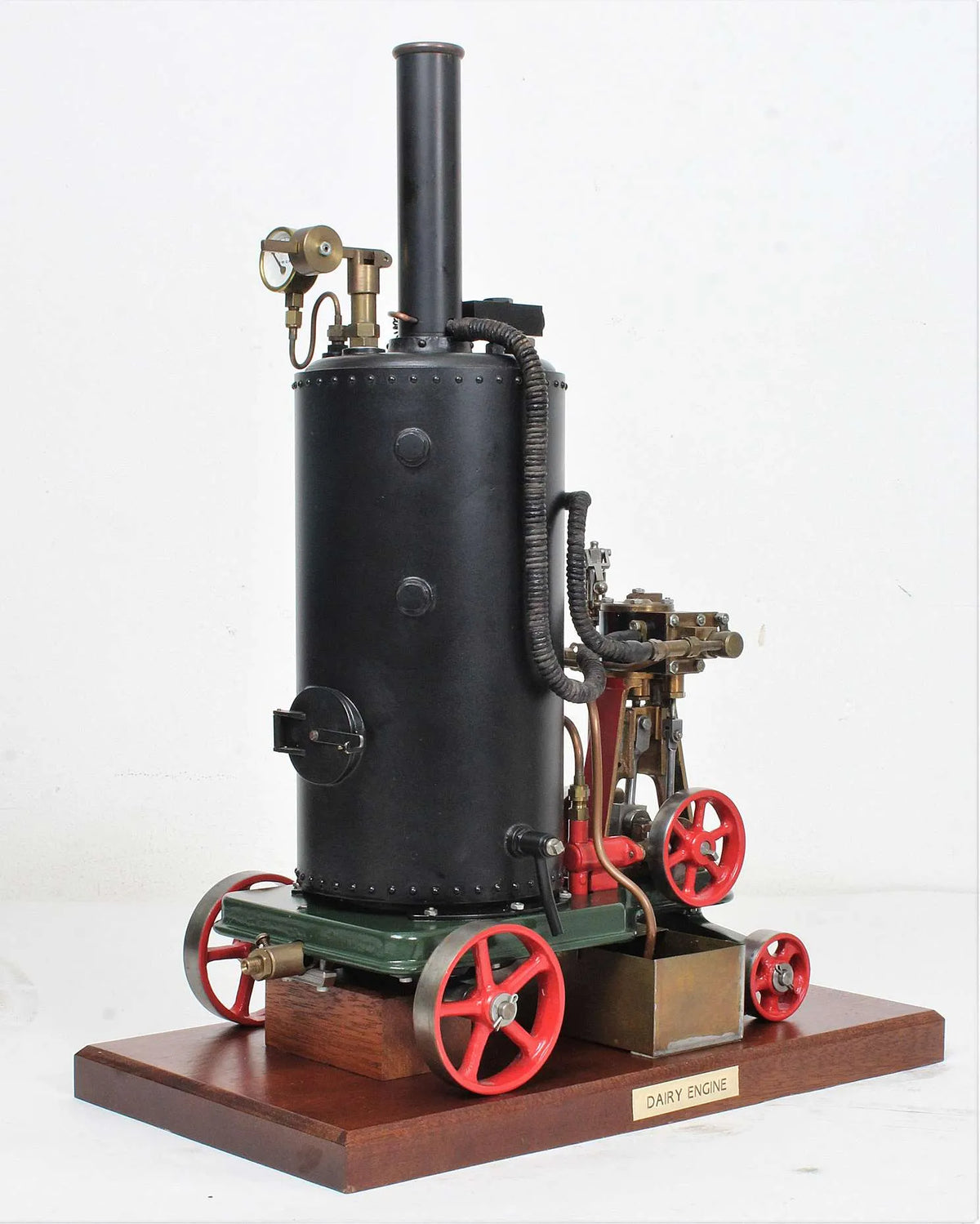 Dairy engine with boiler