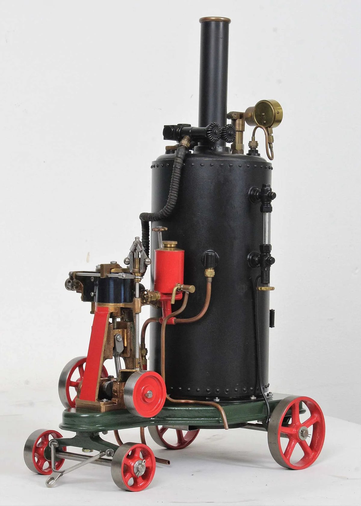 Dairy engine with boiler