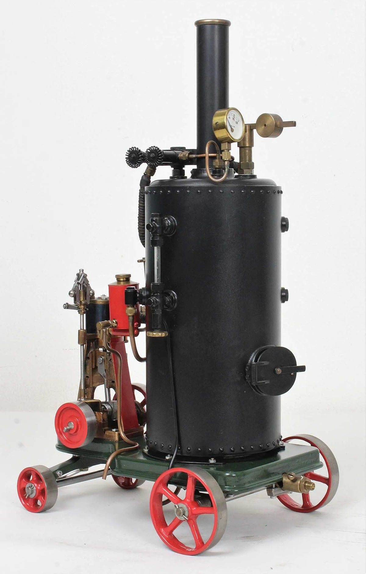 Dairy engine with boiler