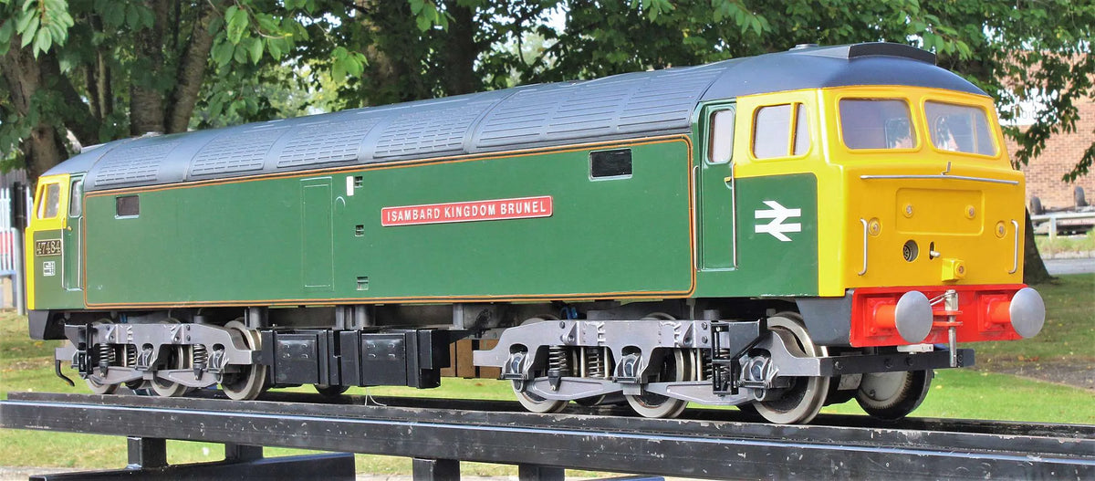 5 inch gauge Class 47 battery electric