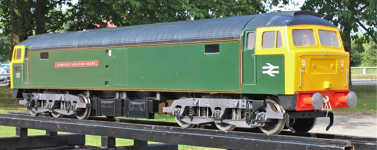 5 inch gauge Class 47 battery electric