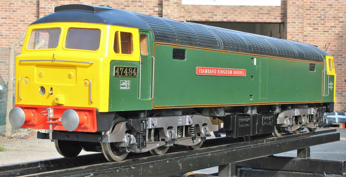 5 inch gauge Class 47 battery electric