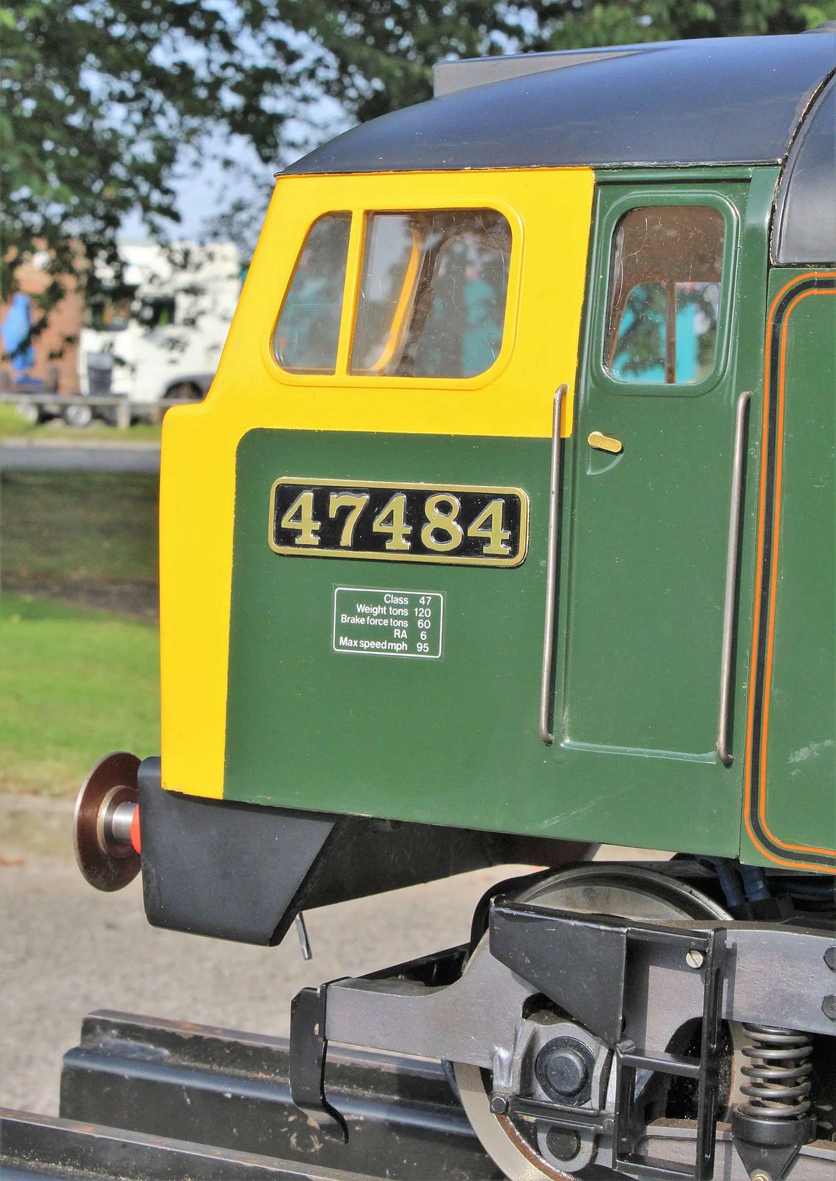 5 inch gauge Class 47 battery electric