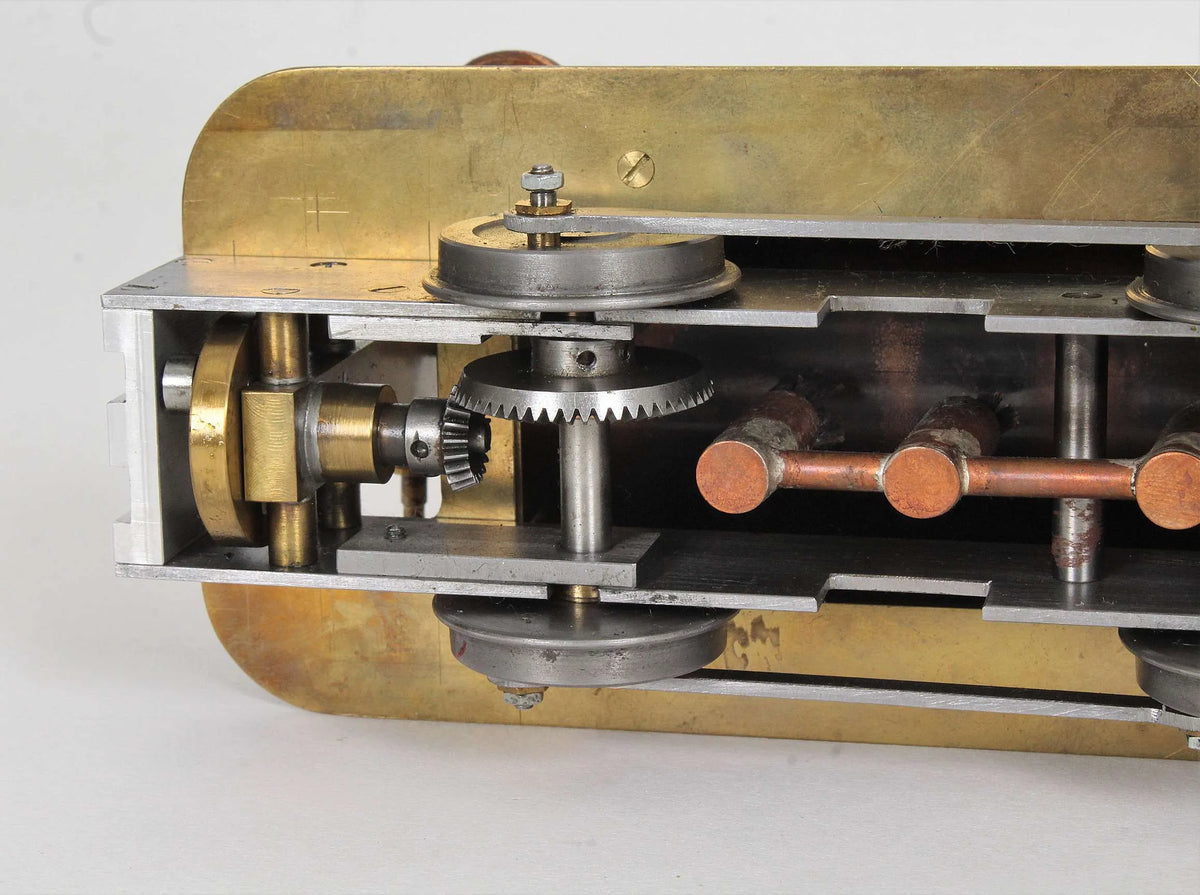 Gauge 1 spirit-fired steam tram
