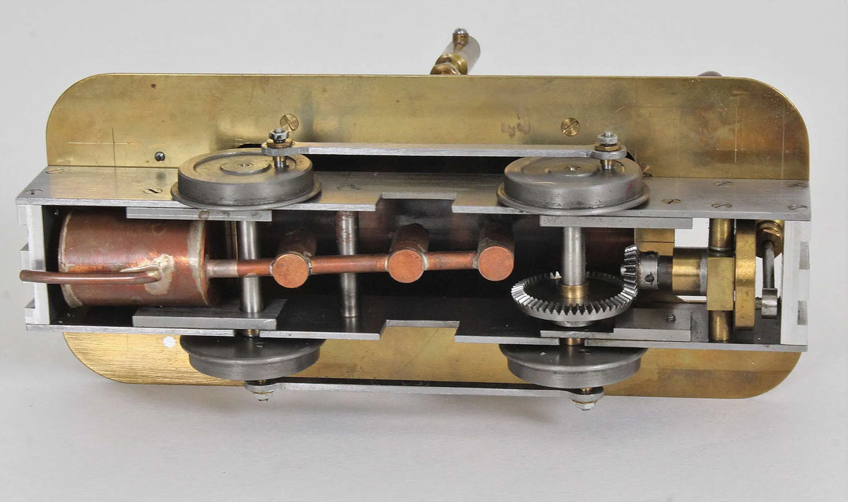 Gauge 1 spirit-fired steam tram